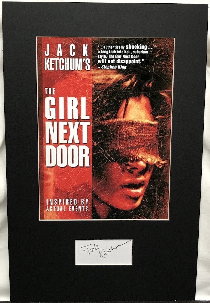 Jack Ketchum Signature Matted
